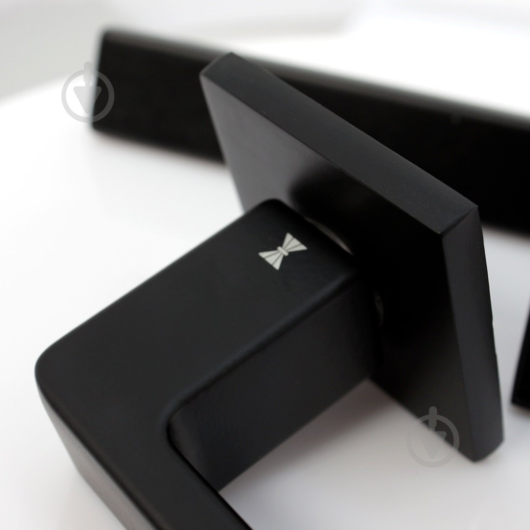 Ручка на розетке Fimet ice 168-213 f no черный матовый - фото 5 Ручка на розетке Fimet ice 168-213 f no черный матовый - фото 5