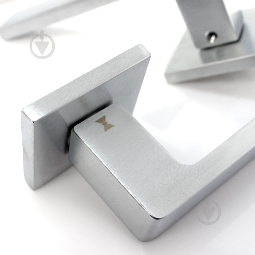 Ручка на розетке Fimet ice 168-213 f05 r ф/з PZ матовый хром - фото 2 Ручка на розетке Fimet ice 168-213 f05 r ф/з PZ матовый хром - фото 2