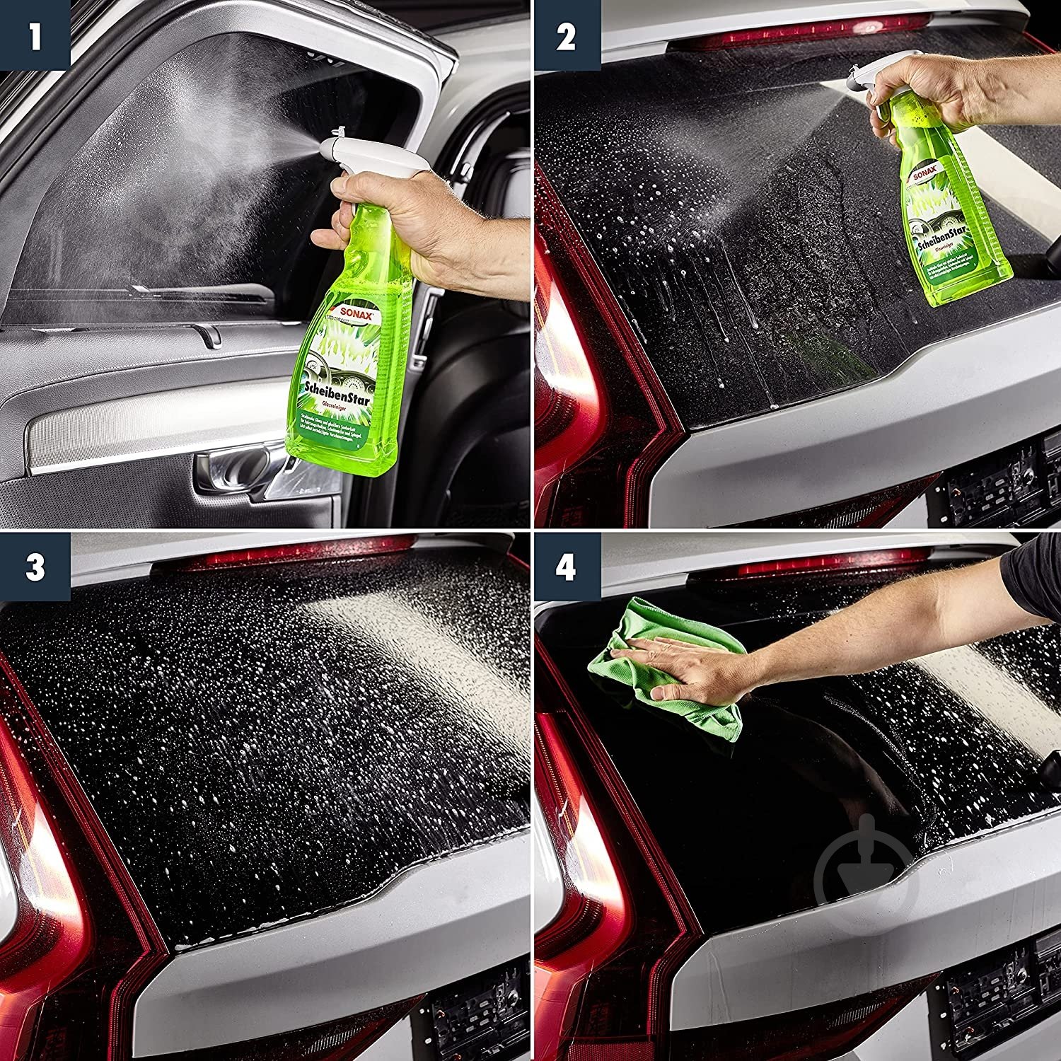 Очиститель стекол SONAX Scheiben Star 750 мл - фото 4