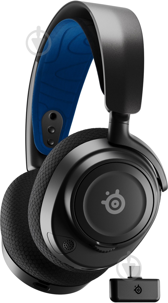 Гарнитура SteelSeries Arctis Nova 7P Wireless black (SS61559) - фото 1 Гарнитура SteelSeries Arctis Nova 7P Wireless black (SS61559) - фото 1