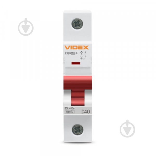 Автоматический выключатель Videx VF-RS4-AV1C40 26510 - фото 2