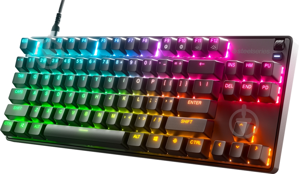 Клавиатура SteelSeries APEX 9 TKL (SS64847) black - фото 1