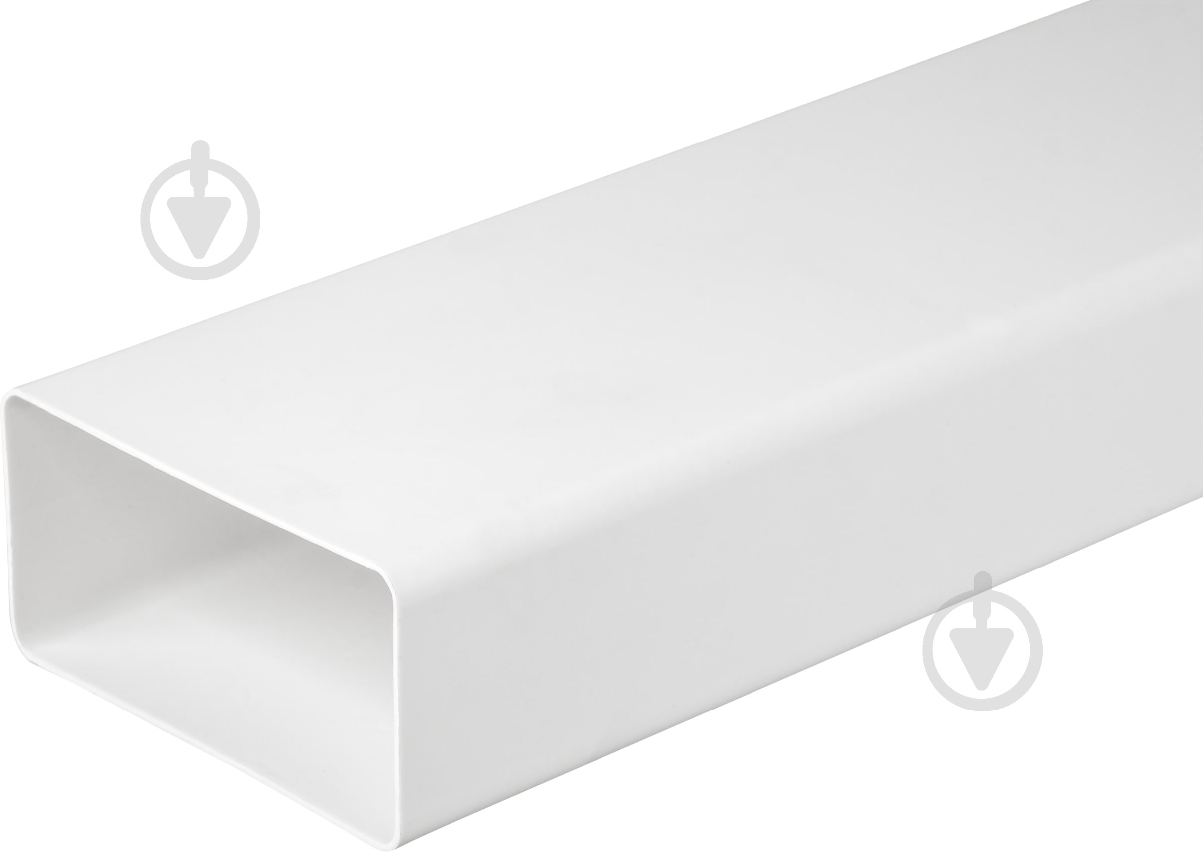 Воздуховод AirRoxy плоский 110х55 мм длина 0,5 м 02-412 - фото 1 Воздуховод AirRoxy плоский 110х55 мм длина 0,5 м 02-412 - фото 1