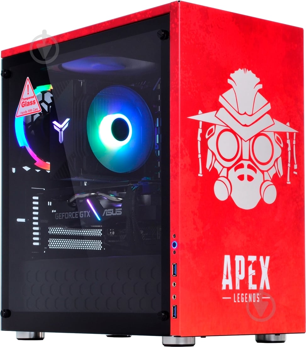 Системний блок Artline Overlord CG10 (CG10v02AP) black/red - фото 3