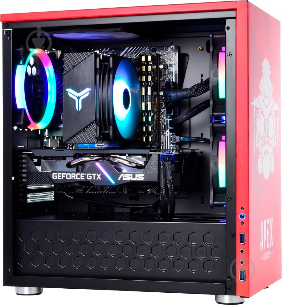 Системний блок Artline Overlord CG10 (CG10v02AP) black/red - фото 9