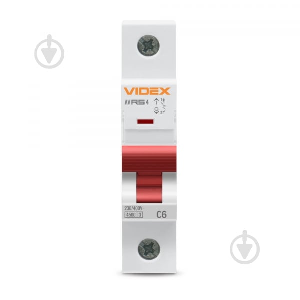 Автоматический выключатель Videx VF-RS4-AV1C06 26502 - фото 2