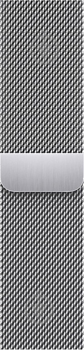 Ремінець Apple 45mm Silver Milanese Loop ML783ZM/A - фото 1