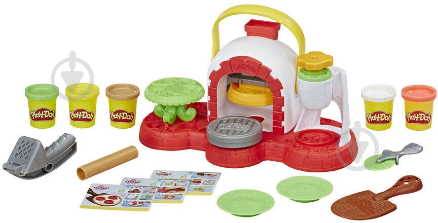 Игровой набор Play-Doh Печем піццу E4576 - фото 2 Игровой набор Play-Doh Печем піццу E4576 - фото 2