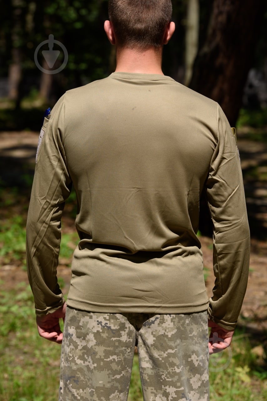 Рубашка Убакс с длинным рукавом р.M oliva - фото 6 Рубашка Убакс с длинным рукавом р.M oliva - фото 6