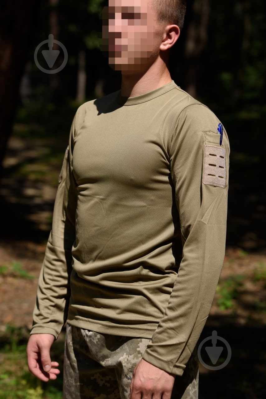 Рубашка Убакс с длинным рукавом р.M oliva - фото 3 Рубашка Убакс с длинным рукавом р.M oliva - фото 3