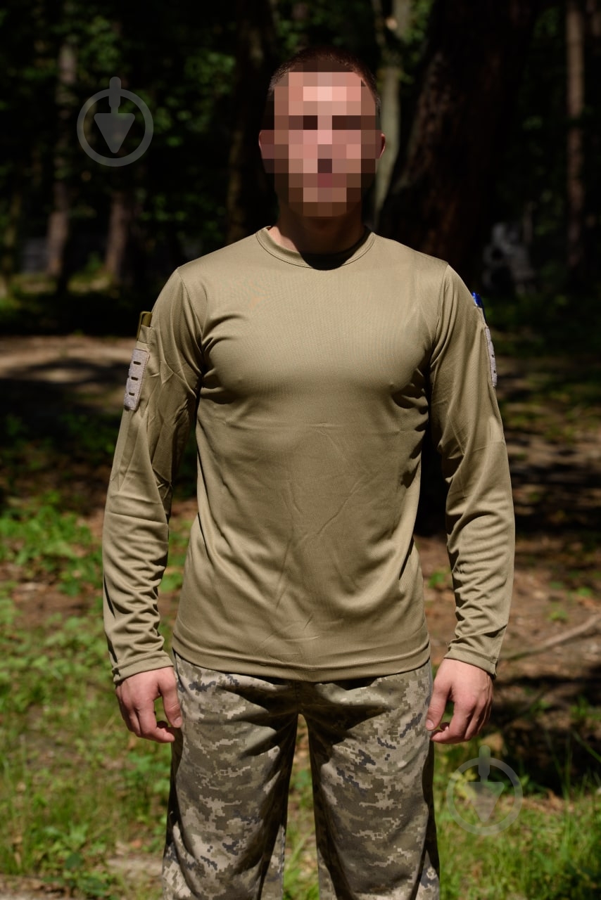 Рубашка Убакс с длинным рукавом р.M oliva - фото 2 Рубашка Убакс с длинным рукавом р.M oliva - фото 2