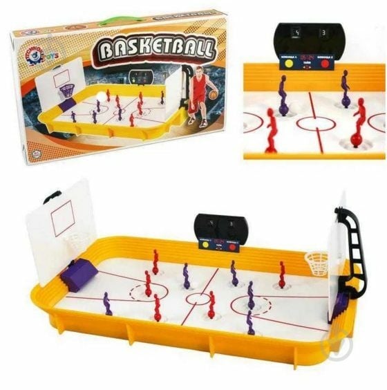 Игра настольная ТехноК Баскетбол 342 - фото 2 Игра настольная ТехноК Баскетбол 342 - фото 2