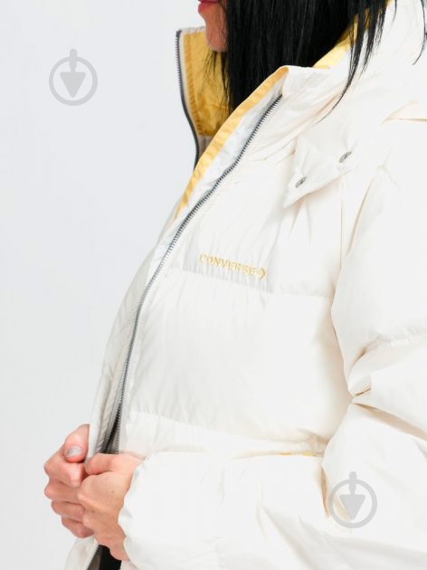 Куртка женская зимняя Converse Short Down Jacket Entry Level 10021998-281 р.S белая - фото 3