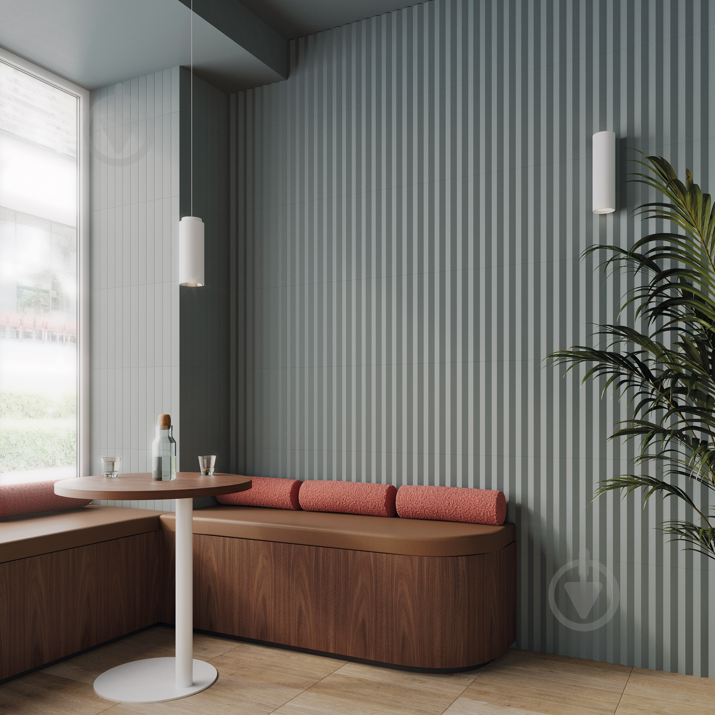 Плитка WOW TILES S.L. Faces Liso Steel Blue 5x40 см - фото 3