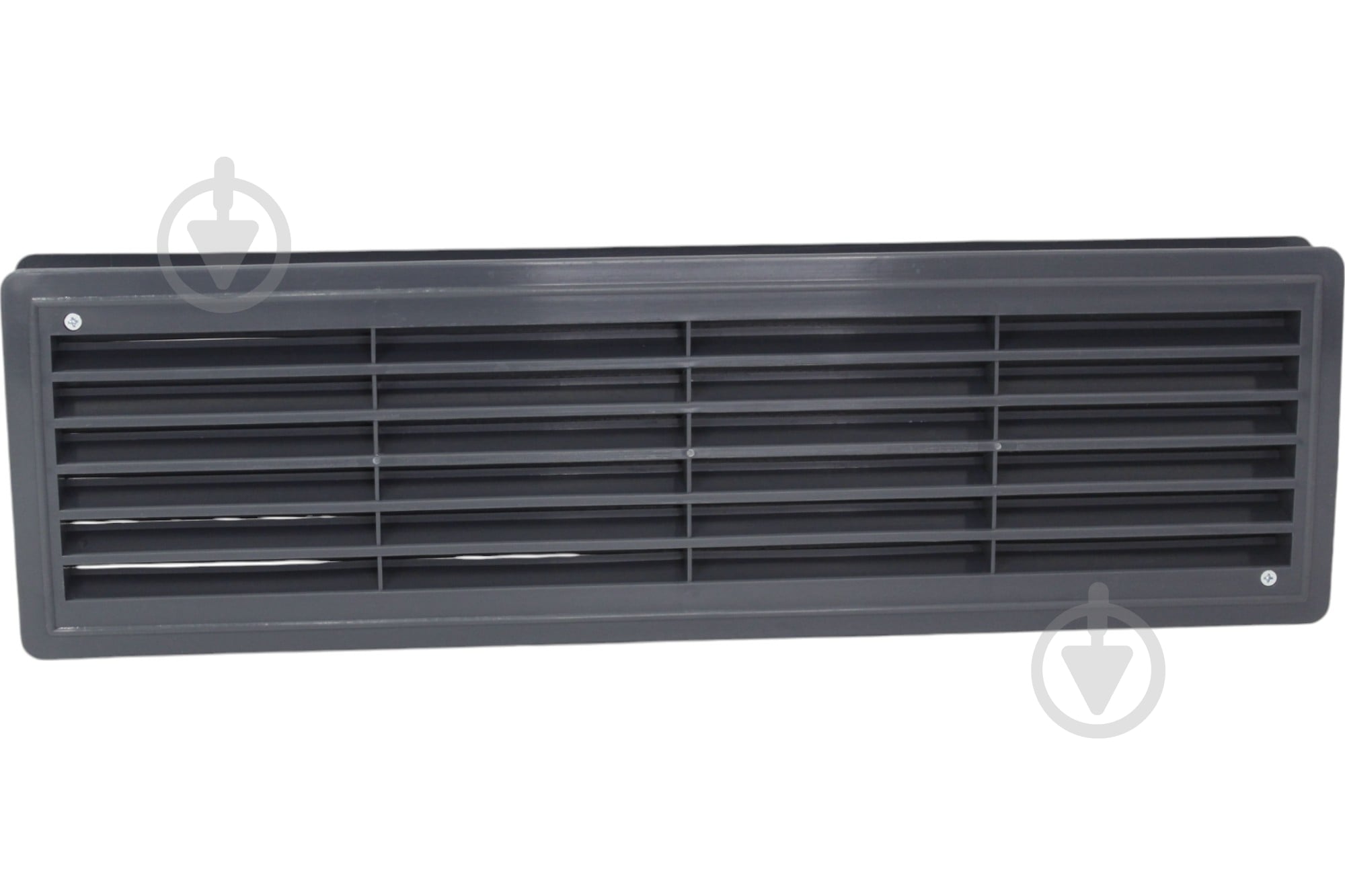 Решетка вентиляционная AirRoxy дверная 115x430 graphite пластик - фото 1 Решетка вентиляционная AirRoxy дверная 115x430 graphite пластик - фото 1