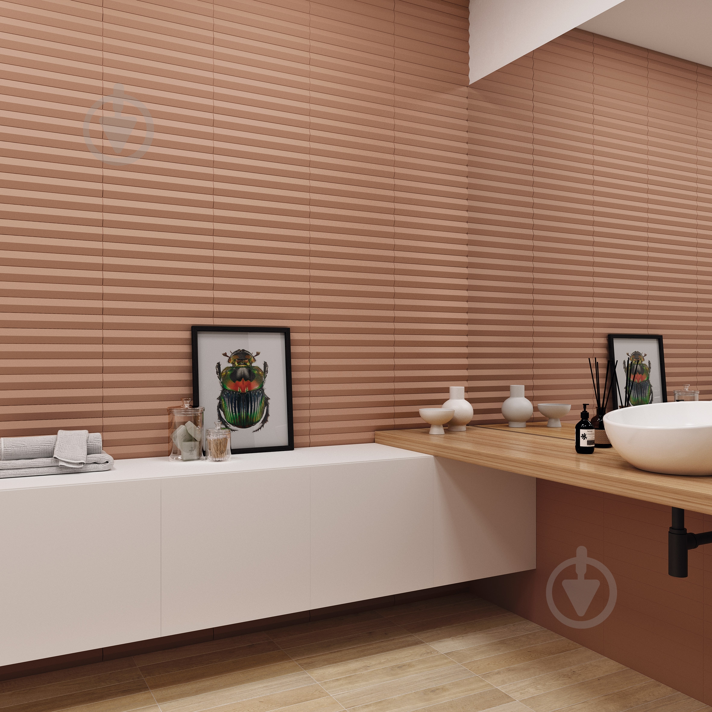 Плитка WOW TILES S.L. Faces Liso Tan 5x40 см - фото 4