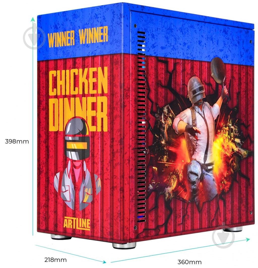 Компьютер Artline Overlord CG10 (CG10v05PG) blue/red - фото 15 Компьютер Artline Overlord CG10 (CG10v05PG) blue/red - фото 15