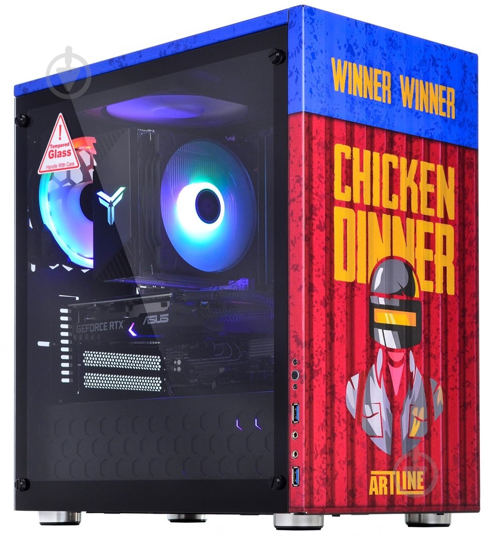 Компьютер Artline Overlord CG10 (CG10v05PG) blue/red - фото 12 Компьютер Artline Overlord CG10 (CG10v05PG) blue/red - фото 12