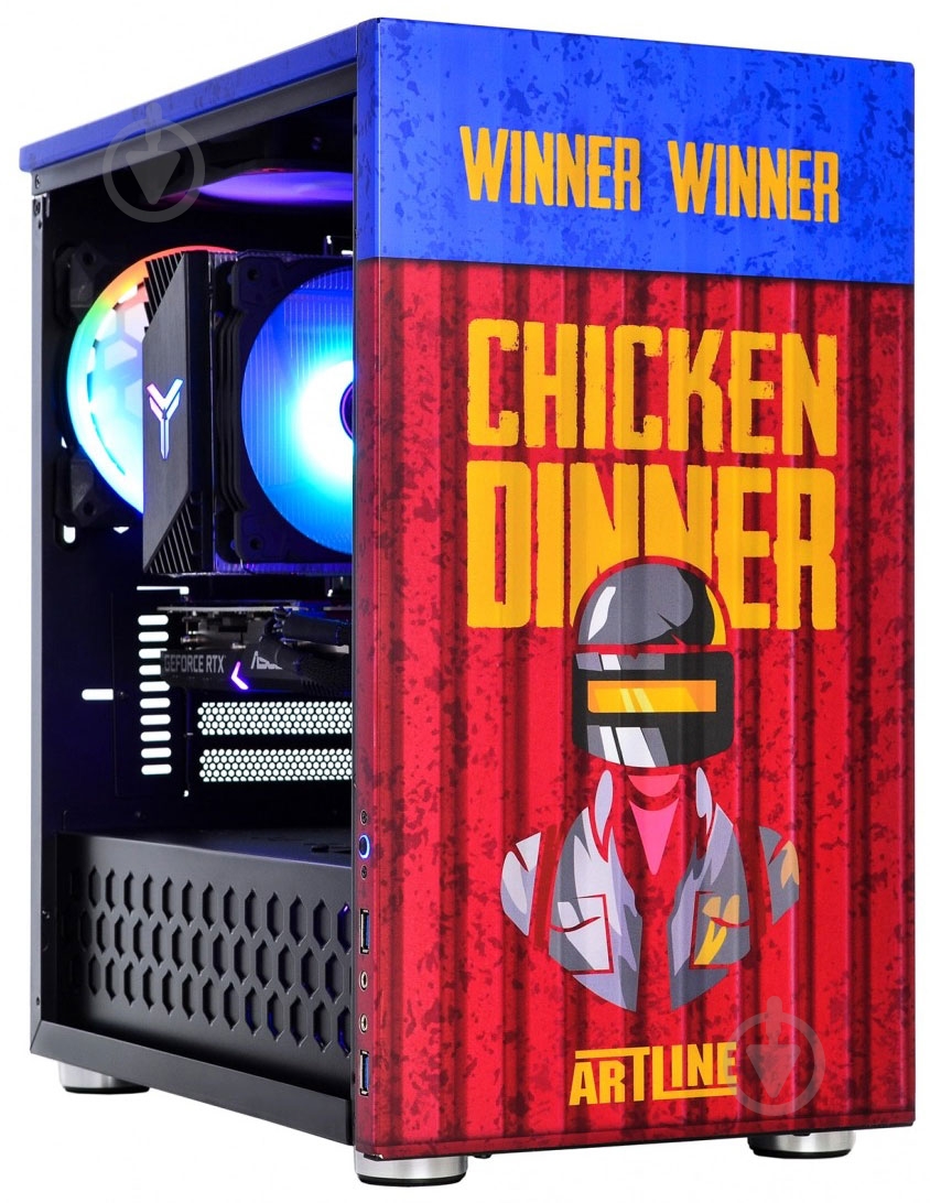 Компьютер Artline Overlord CG10 (CG10v05PG) blue/red - фото 3 Компьютер Artline Overlord CG10 (CG10v05PG) blue/red - фото 3