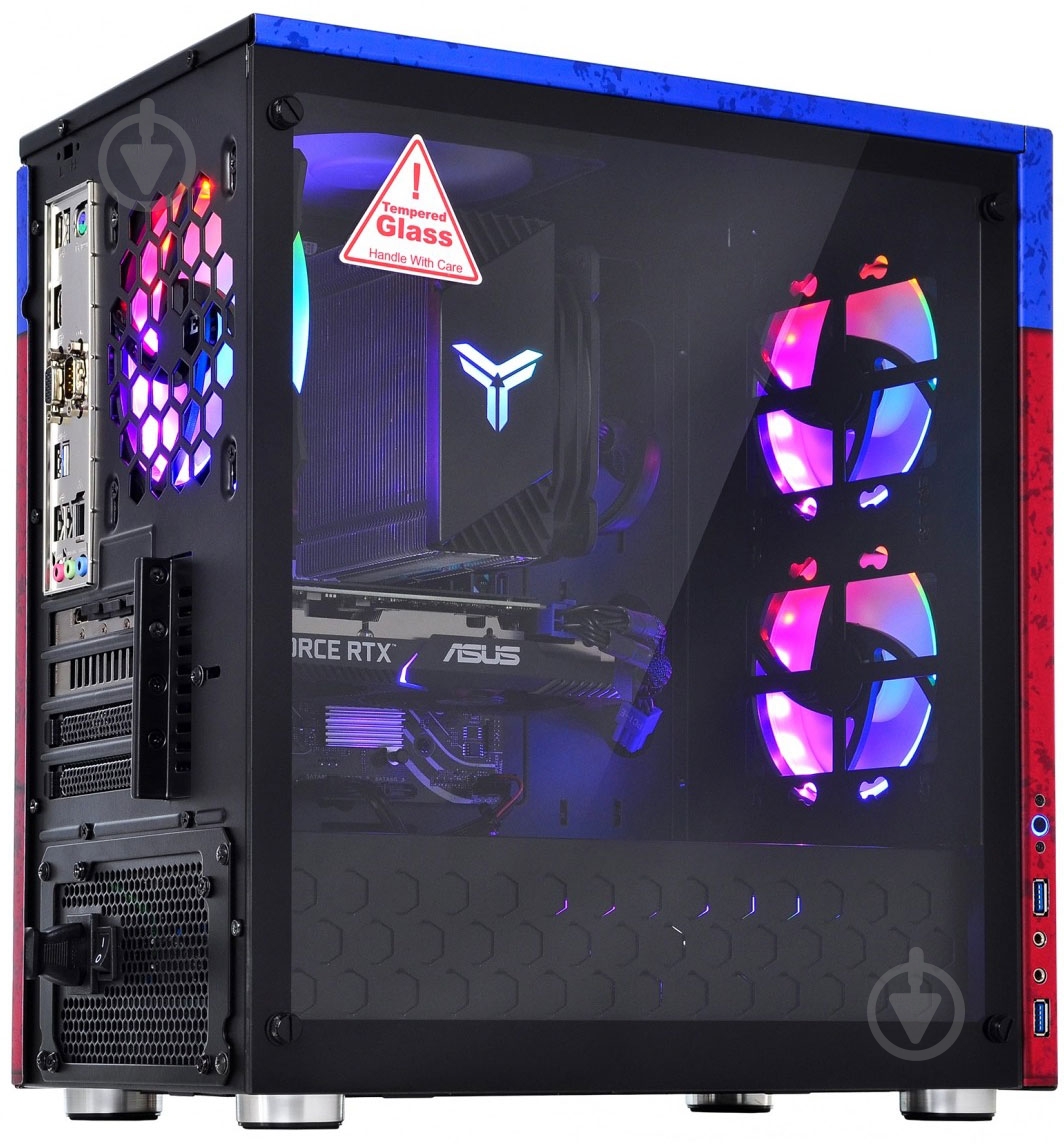 Компьютер Artline Overlord CG10 (CG10v05PG) blue/red - фото 5 Компьютер Artline Overlord CG10 (CG10v05PG) blue/red - фото 5