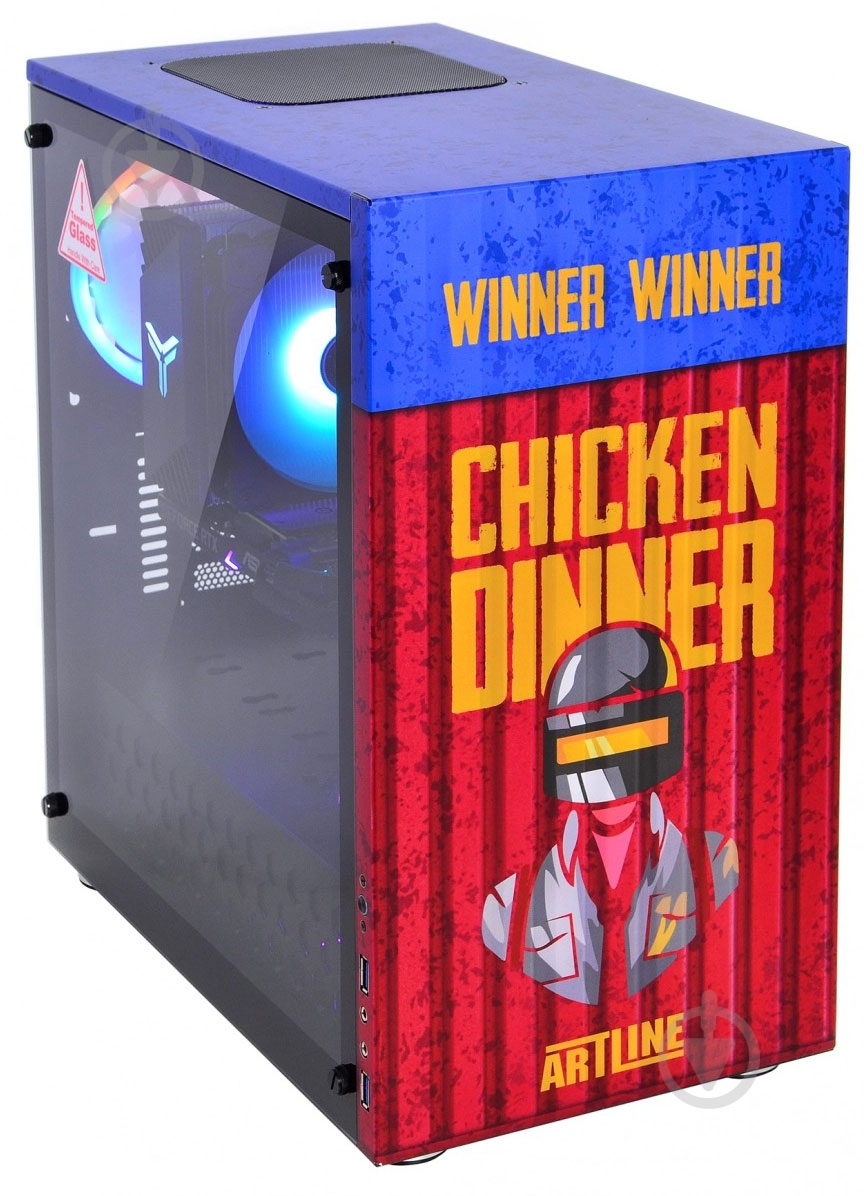 Компьютер Artline Overlord CG10 (CG10v05PG) blue/red - фото 7 Компьютер Artline Overlord CG10 (CG10v05PG) blue/red - фото 7