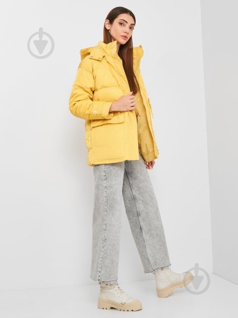 Пуховик женская зимняя Converse Mid Down Jacket 10021994-741 р.XL желтый - фото 5 Пуховик женская зимняя Converse Mid Down Jacket 10021994-741 р.XL желтый - фото 5