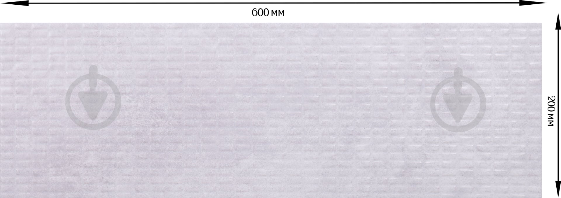 Плитка Cersanit Denize light grey 20x60 см - фото 4