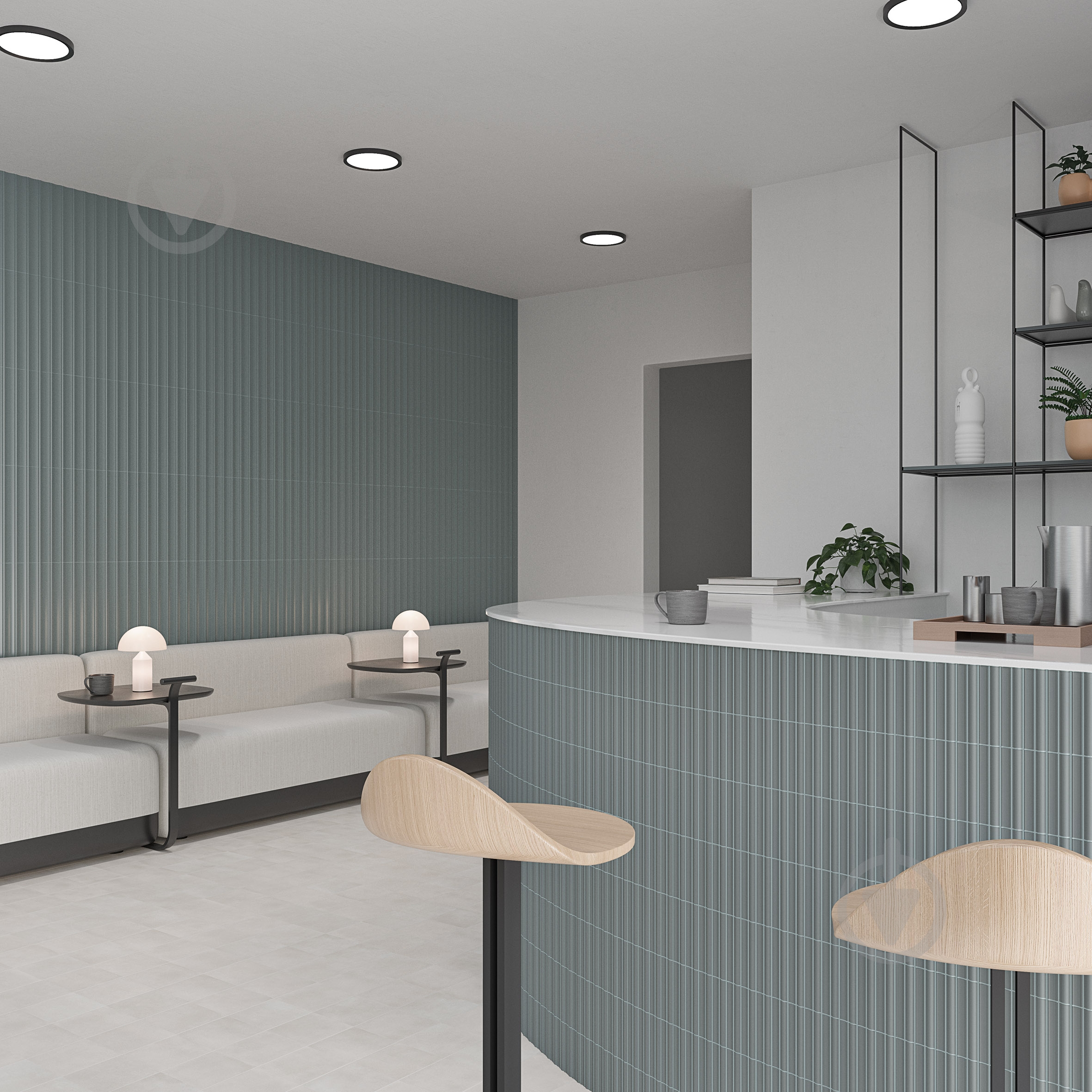 Плитка WOW TILES S.L. Faces Valley Steel Blue 5x40 см - фото 2
