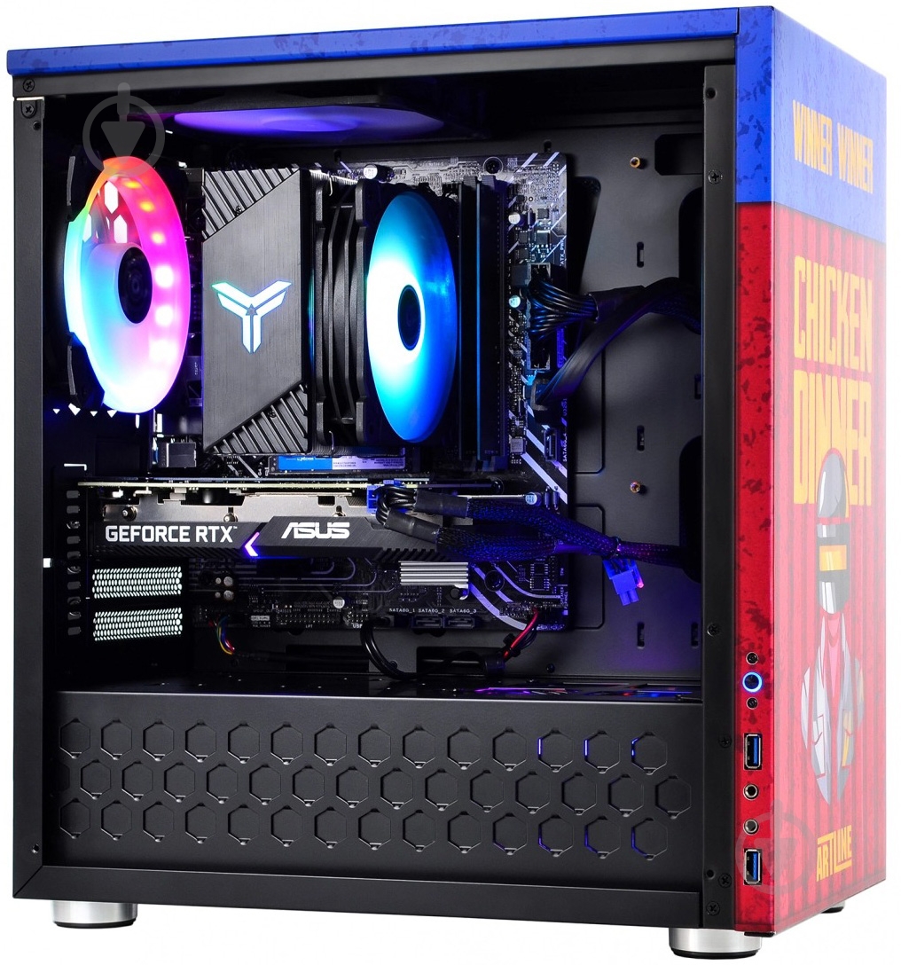 Системный блок Artline Overlord CG10 (CG10v06PG) blue/red - фото 11 Системный блок Artline Overlord CG10 (CG10v06PG) blue/red - фото 11