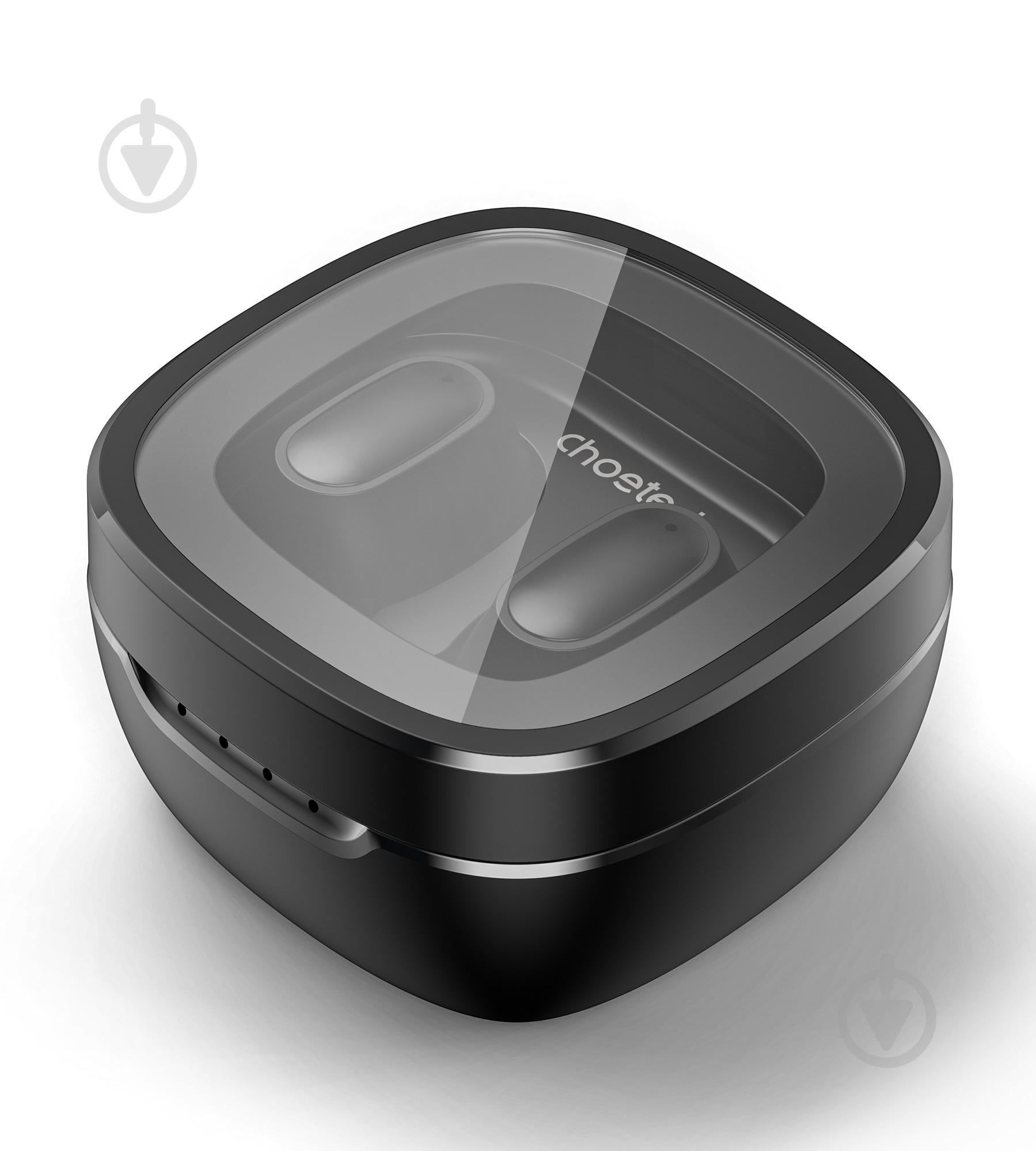 Навушники бездротові Choetech TWS Small Cube (HEAD-CHOE-BH-T23-BK) - фото 2