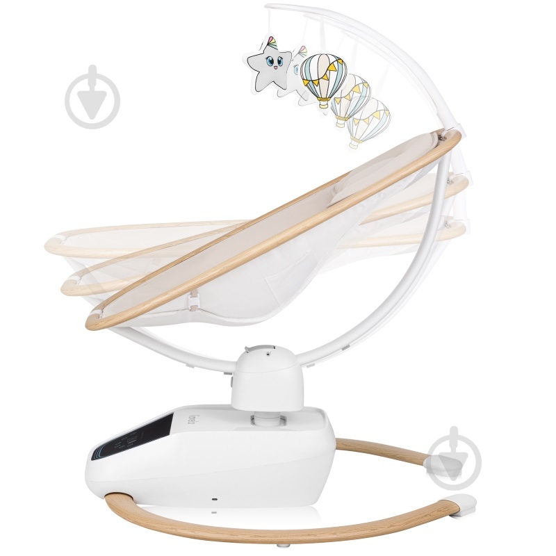 Крісло-гойдалка Lionelo OLIVIA BEIGE NATURAL - фото 2