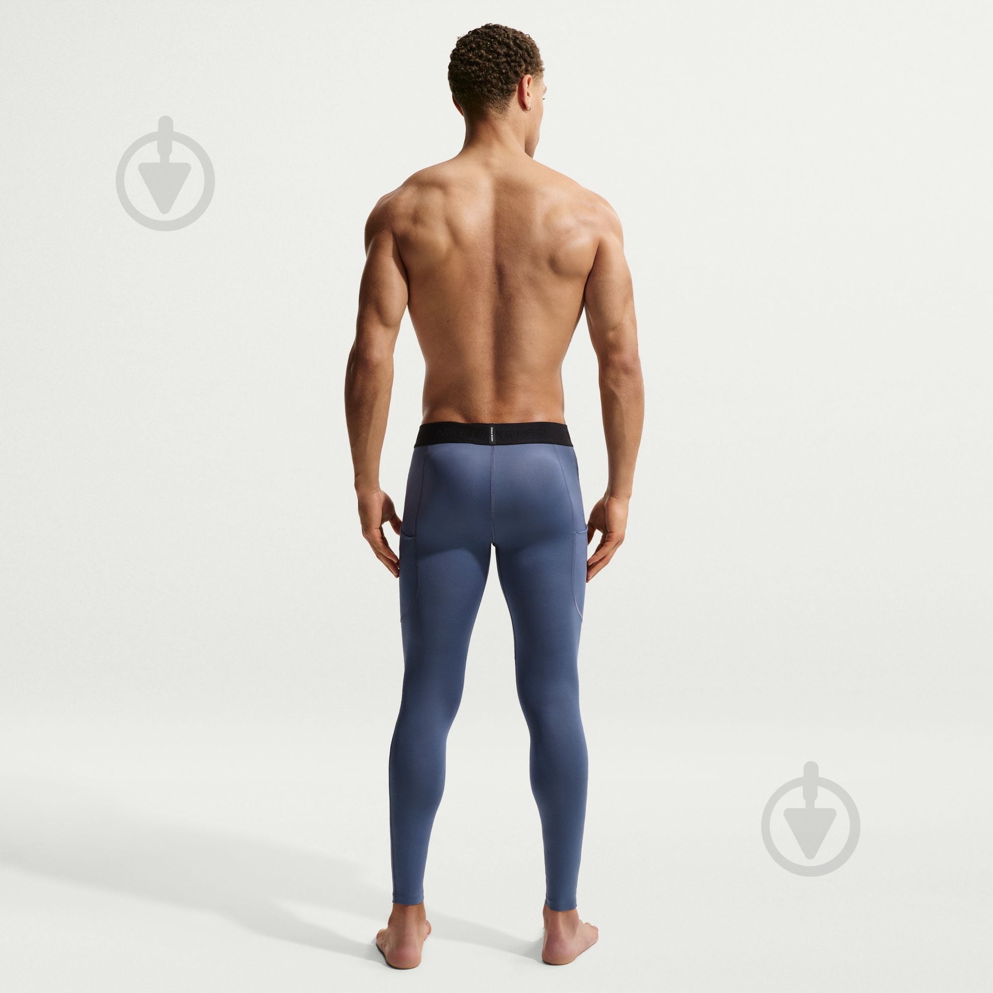 Лосины Nike Nike Pro FB7952-491 р.S голубой - фото 2