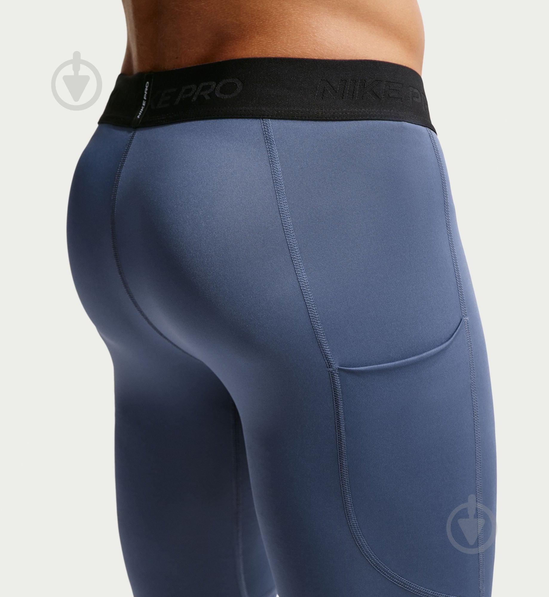Лосины Nike Nike Pro FB7952-491 р.S голубой - фото 4