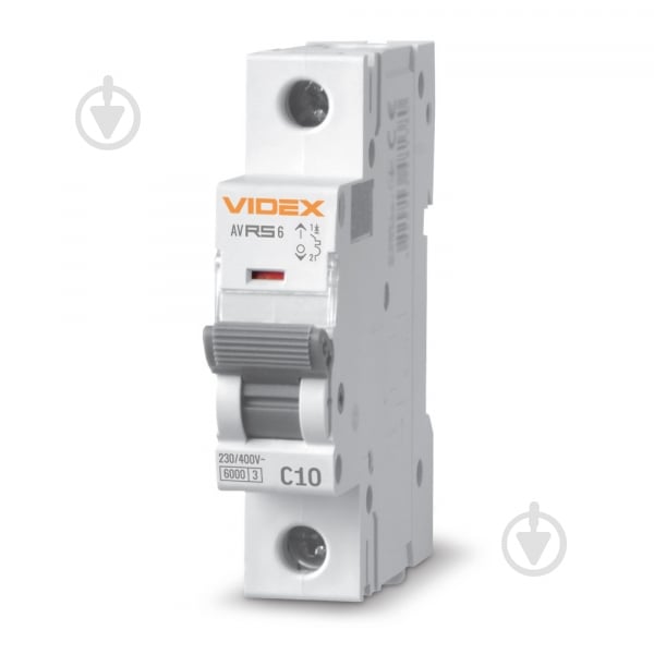 Автоматический выключатель Videx VF-RS6-AV1C10 26546 - фото 1