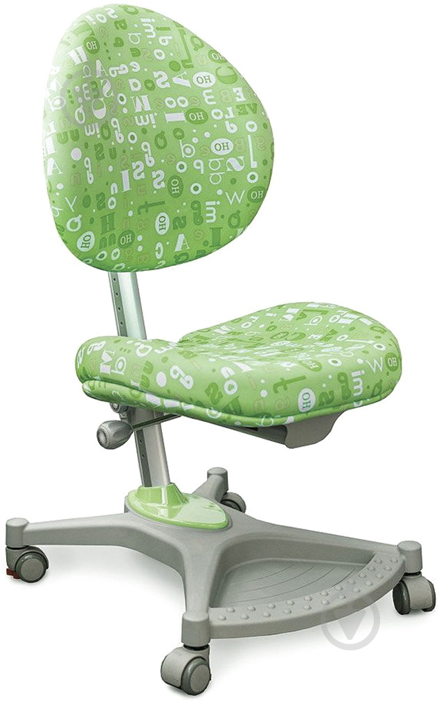 Кресло Mealux Neapol AZK (Y-136 AZK) зеленый/с буквами - фото 1