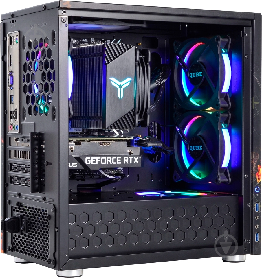 Системный блок Artline Overlord CG10 (CG10v08CS) black - фото 8