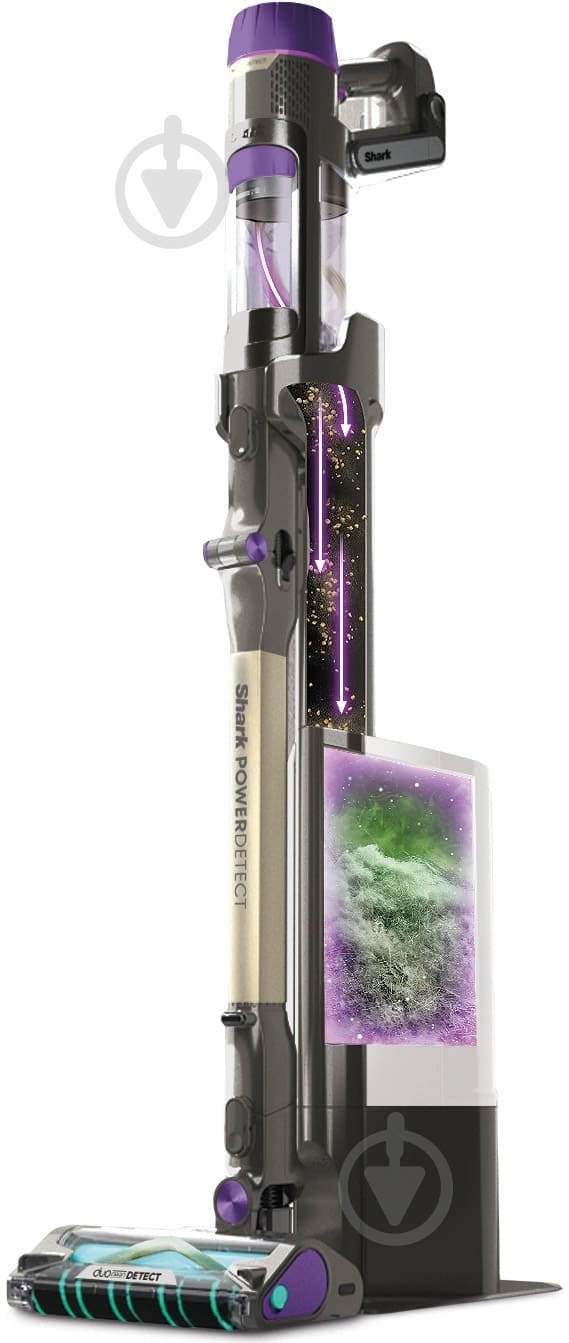 Пилосос акумуляторний Shark Detect Pro Pro Max with Auto Empty System IP3251EUT grey - фото 5