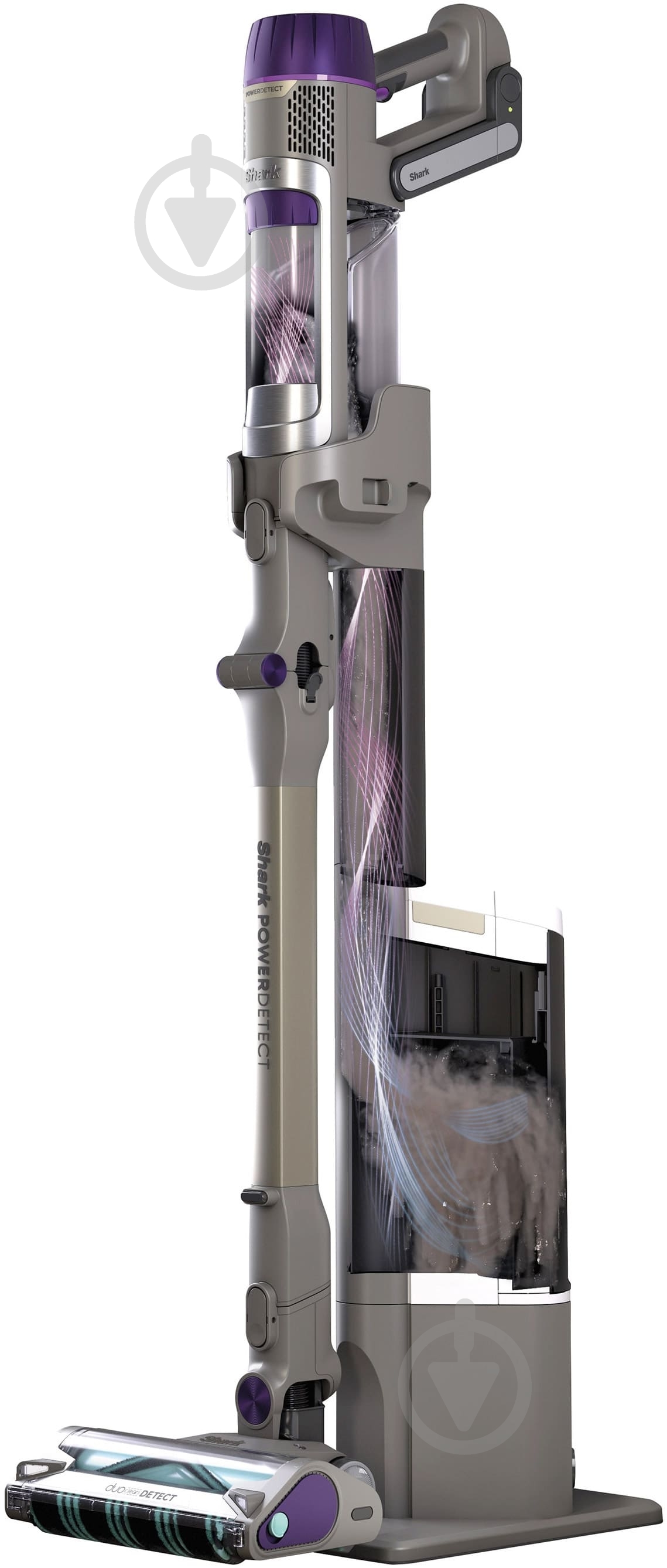 Пилосос акумуляторний Shark Detect Pro Pro Max with Auto Empty System IP3251EUT grey - фото 6