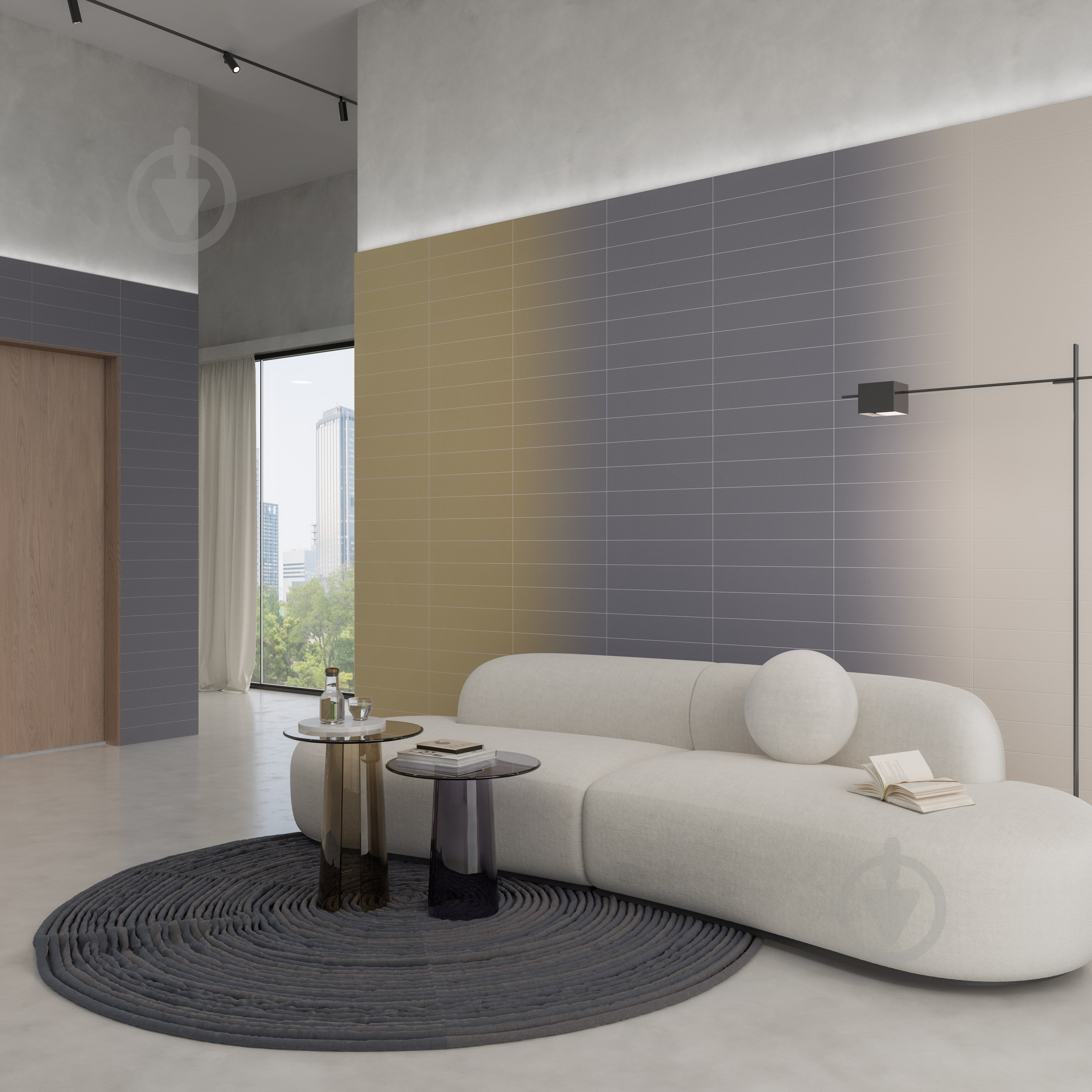 Плитка WOW TILES S.L. Melange khaki sea 10.7x54.2 см - фото 4