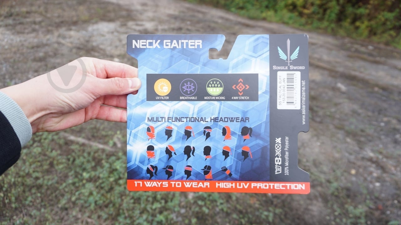 Пов'язка баф Single Sword камуфляж - фото 4