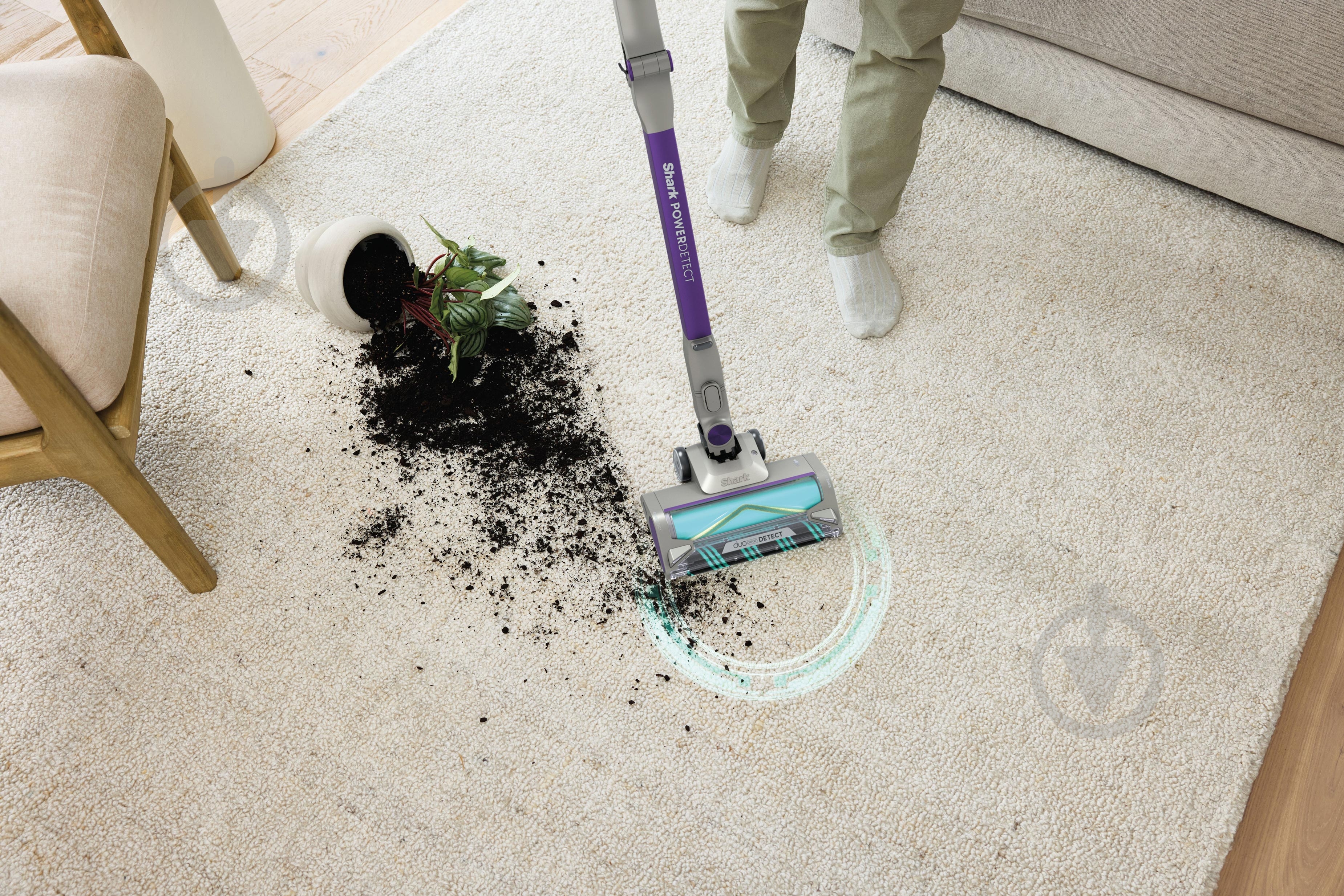 Пилосос акумуляторний Shark Detect Pro Max IP1251EUT violet - фото 15