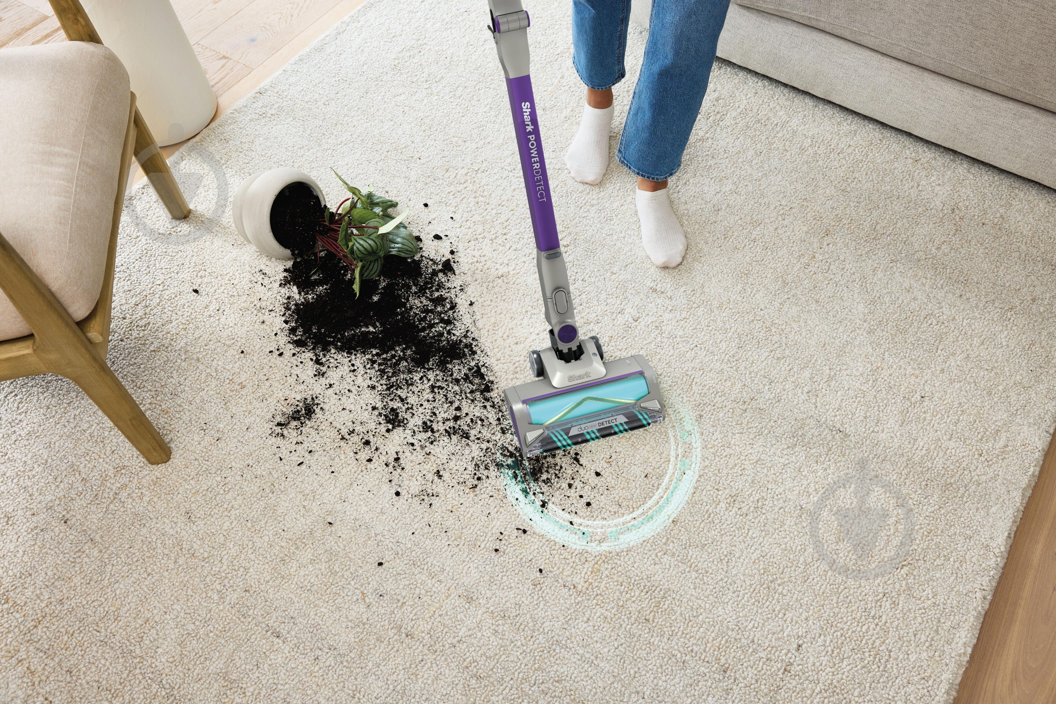 Пилосос акумуляторний Shark Detect Pro Max IP1251EUT violet - фото 6
