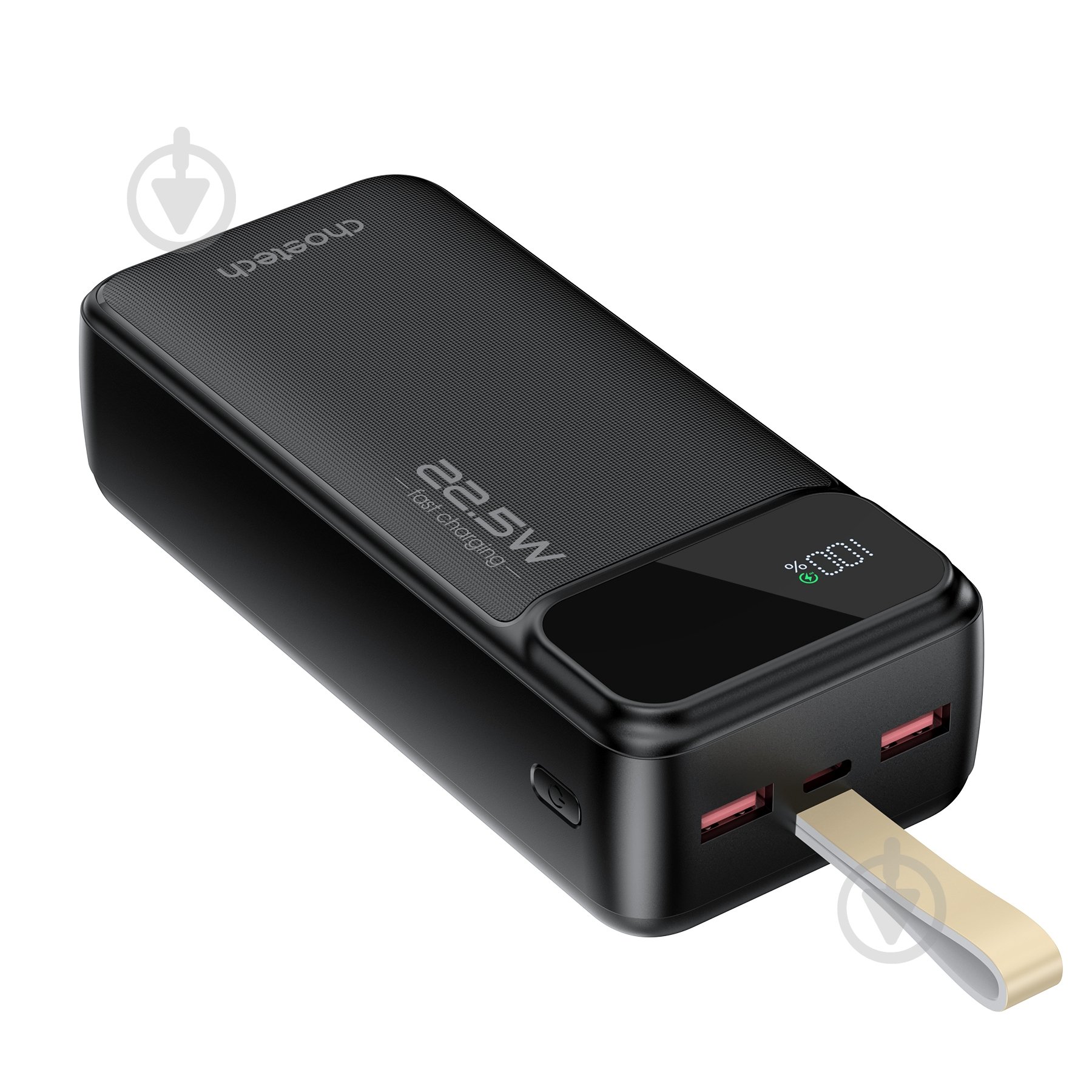 Повербанк Choetech B730 30000 mAh (POW-CHOE-B730) 22,5W Fast charging з LED-дисплеєм - фото 2