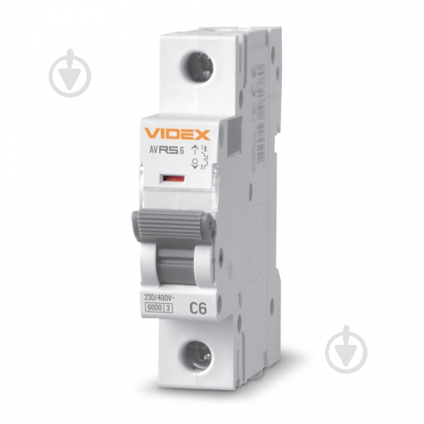 Автоматический выключатель Videx VF-RS6-AV1C06 26545 - фото 1