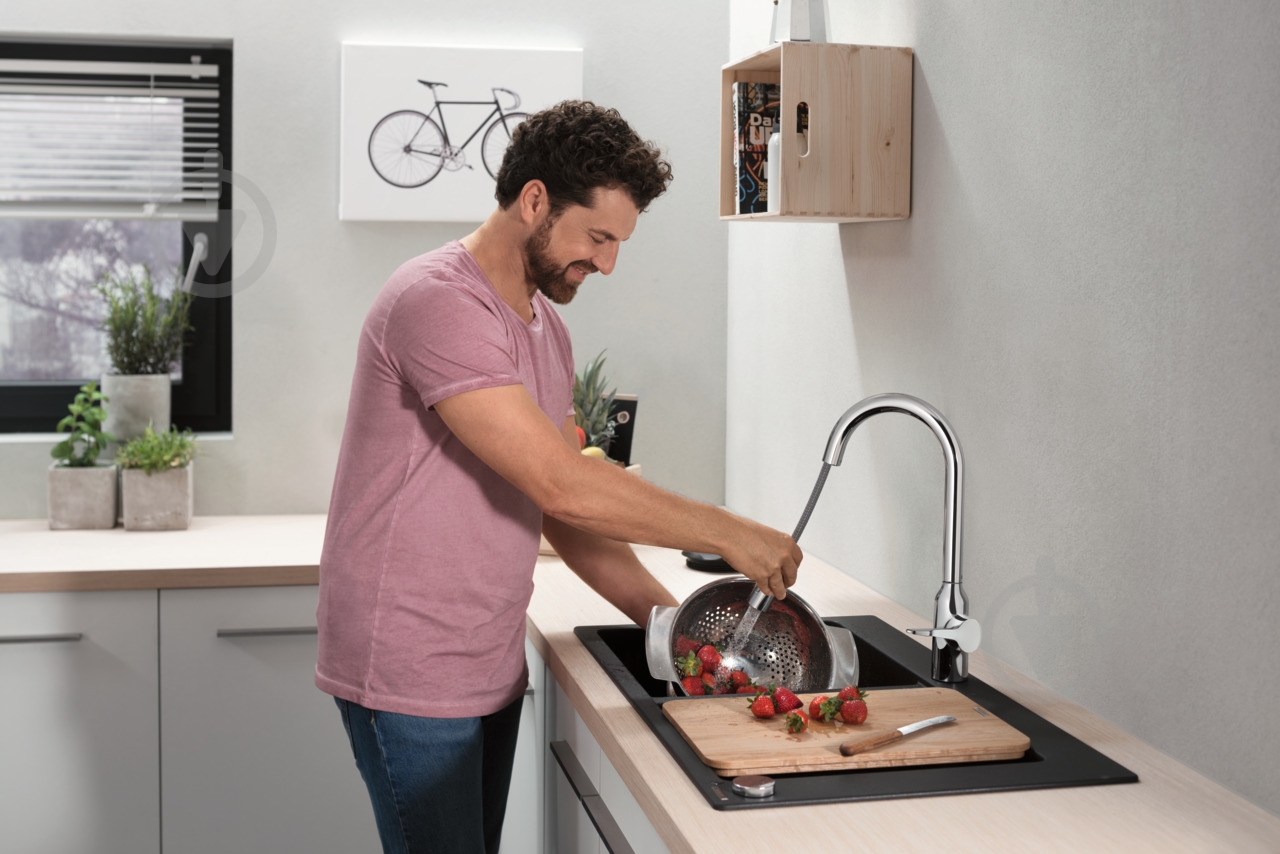 Смеситель для кухни Hansgrohe 180 Focus M43 хром - фото 3