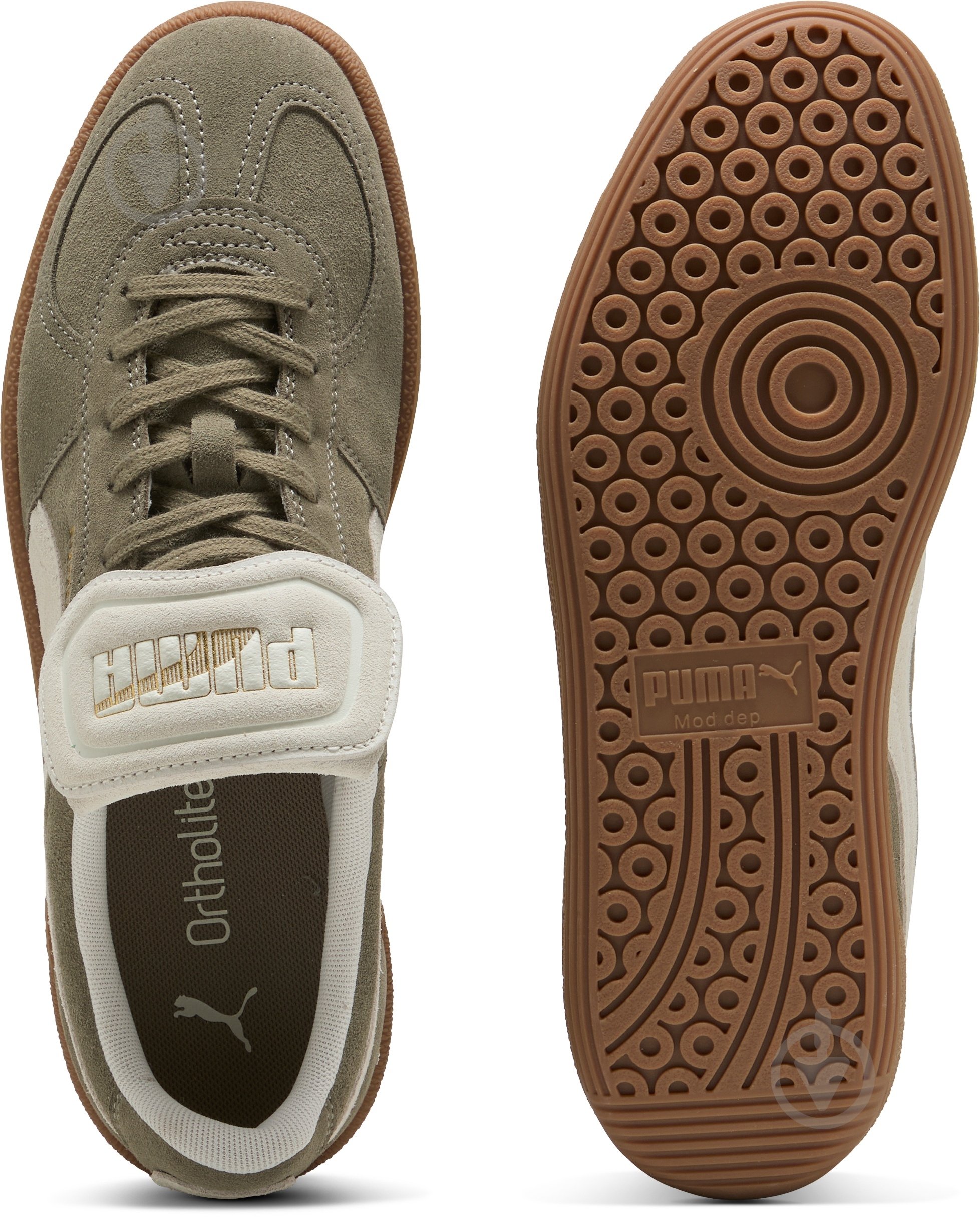 Кеды мужские демисезонные Puma Palermo PREMIUM Suede 40235002 р.40,5 хаки - фото 6 Кеды мужские демисезонные Puma Palermo PREMIUM Suede 40235002 р.40,5 хаки - фото 6