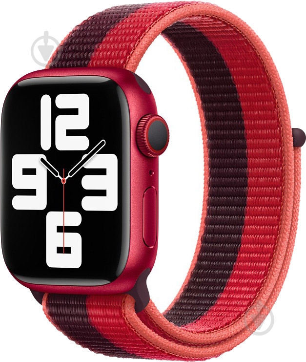 Ремешок Apple 45mm (PRODUCT)RED Sport Loop Regular ML8G3ZM/A - фото 2