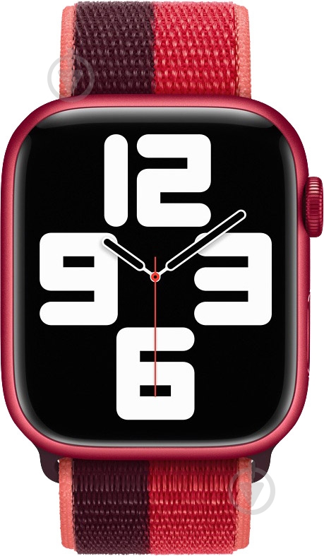 Ремешок Apple 45mm (PRODUCT)RED Sport Loop Regular ML8G3ZM/A - фото 3