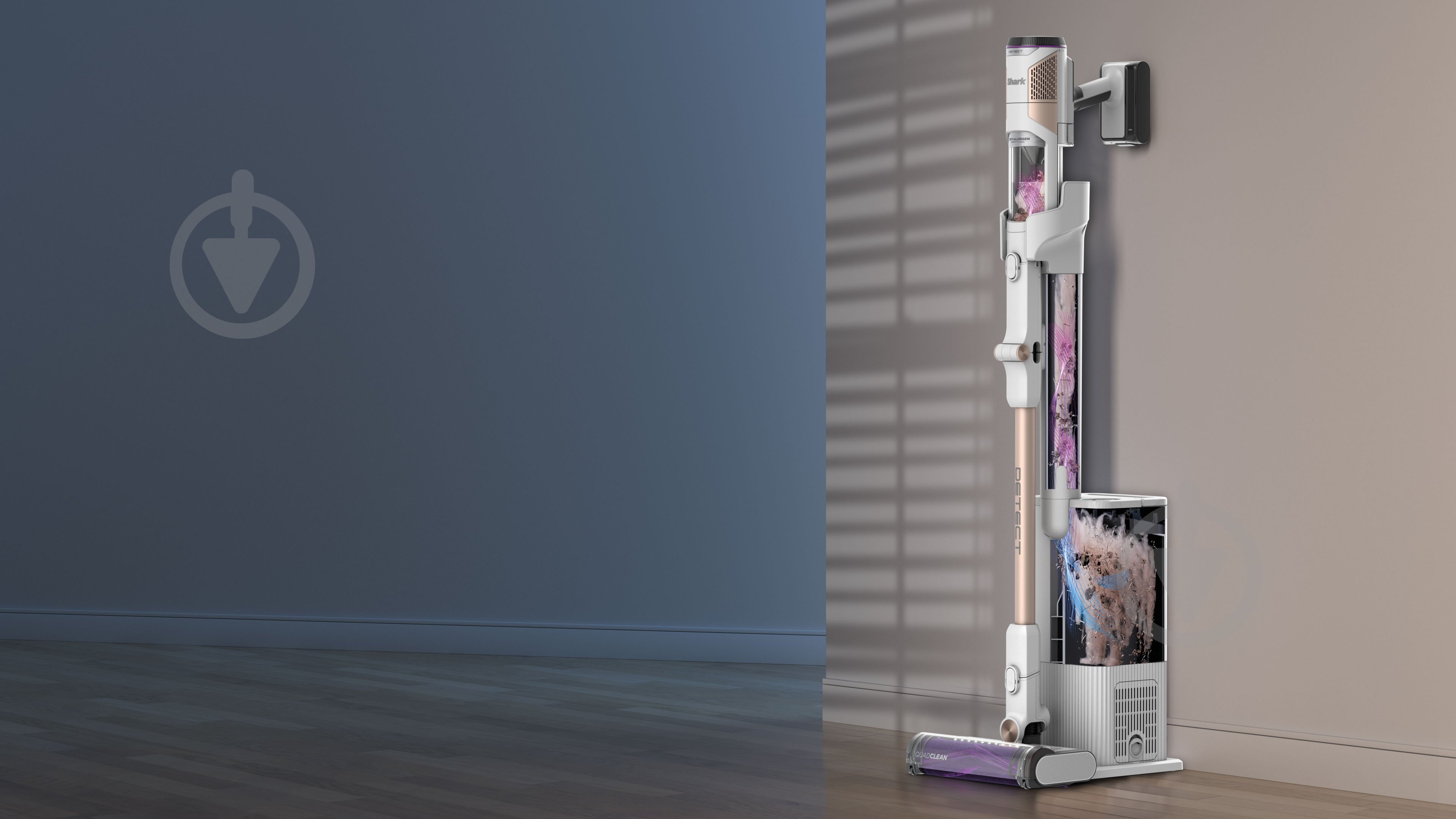 Пилосос акумуляторний Shark with Auto Empty System IW3612EU white - фото 10