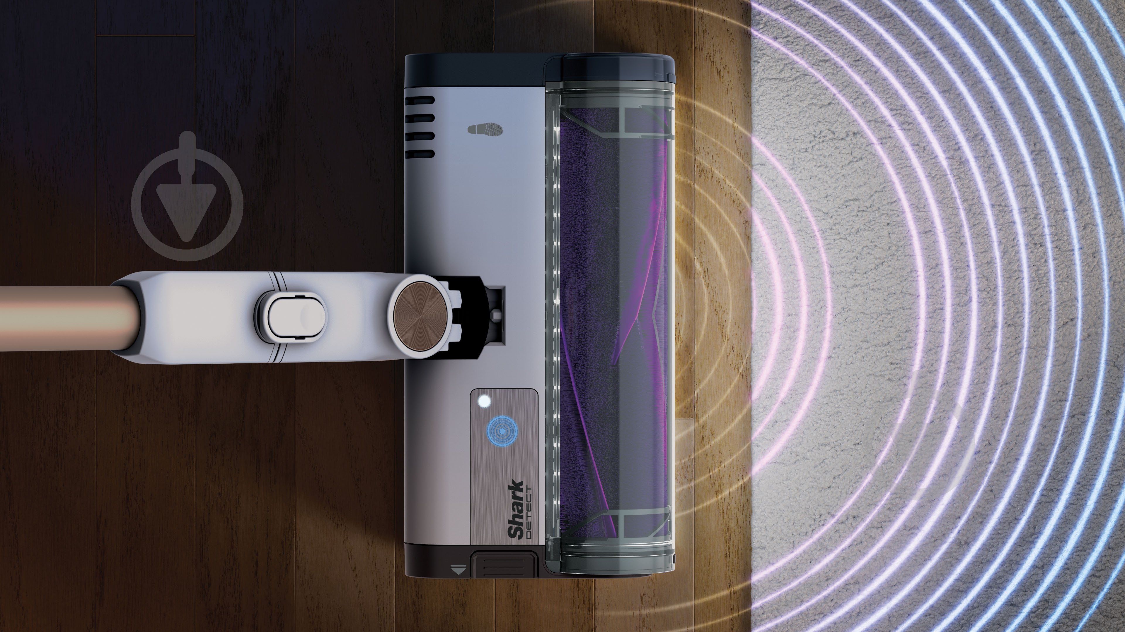 Пилосос акумуляторний Shark with Auto Empty System IW3612EU white - фото 11